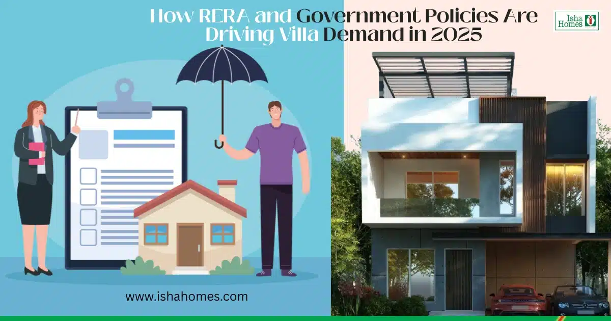 How RERA and Government Policies Are Driving Villa Demand in 2025