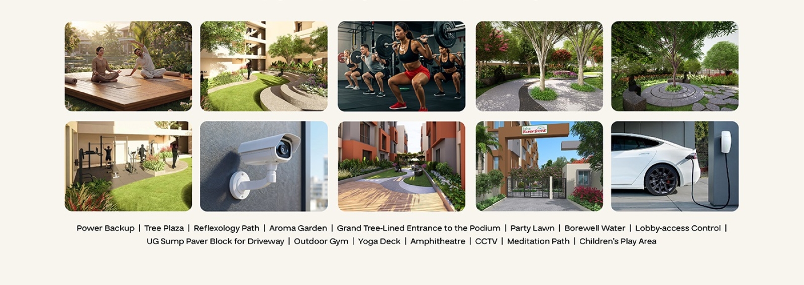 Website banner Amenities